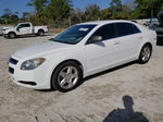 2012 Chevrolet Malibu Ls White vin: 1G1ZB5E03CF332192