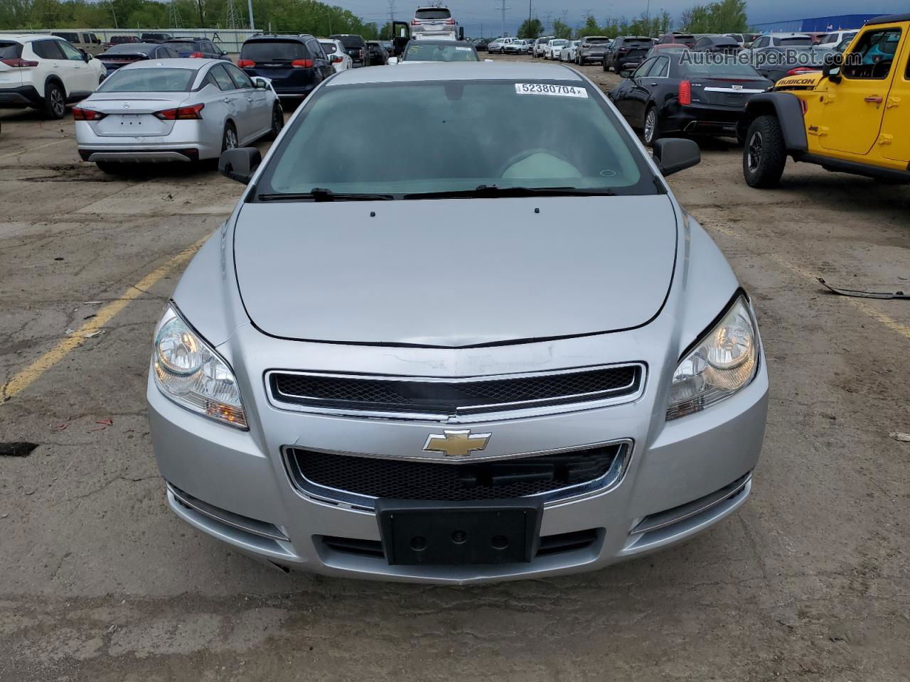 2012 Chevrolet Malibu Ls Silver vin: 1G1ZB5E04CF204477