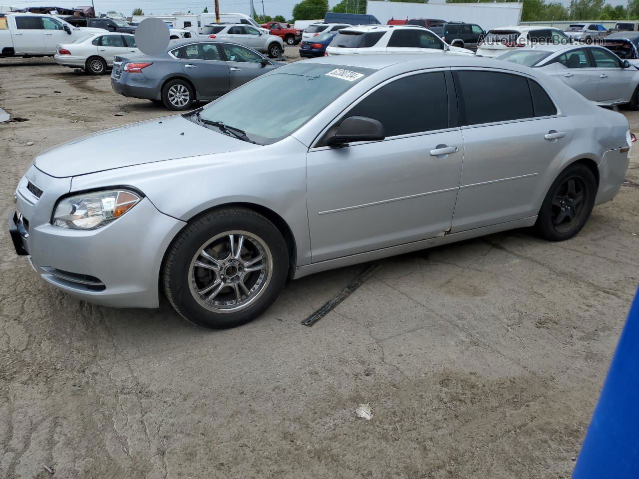 2012 Chevrolet Malibu Ls Silver vin: 1G1ZB5E04CF204477