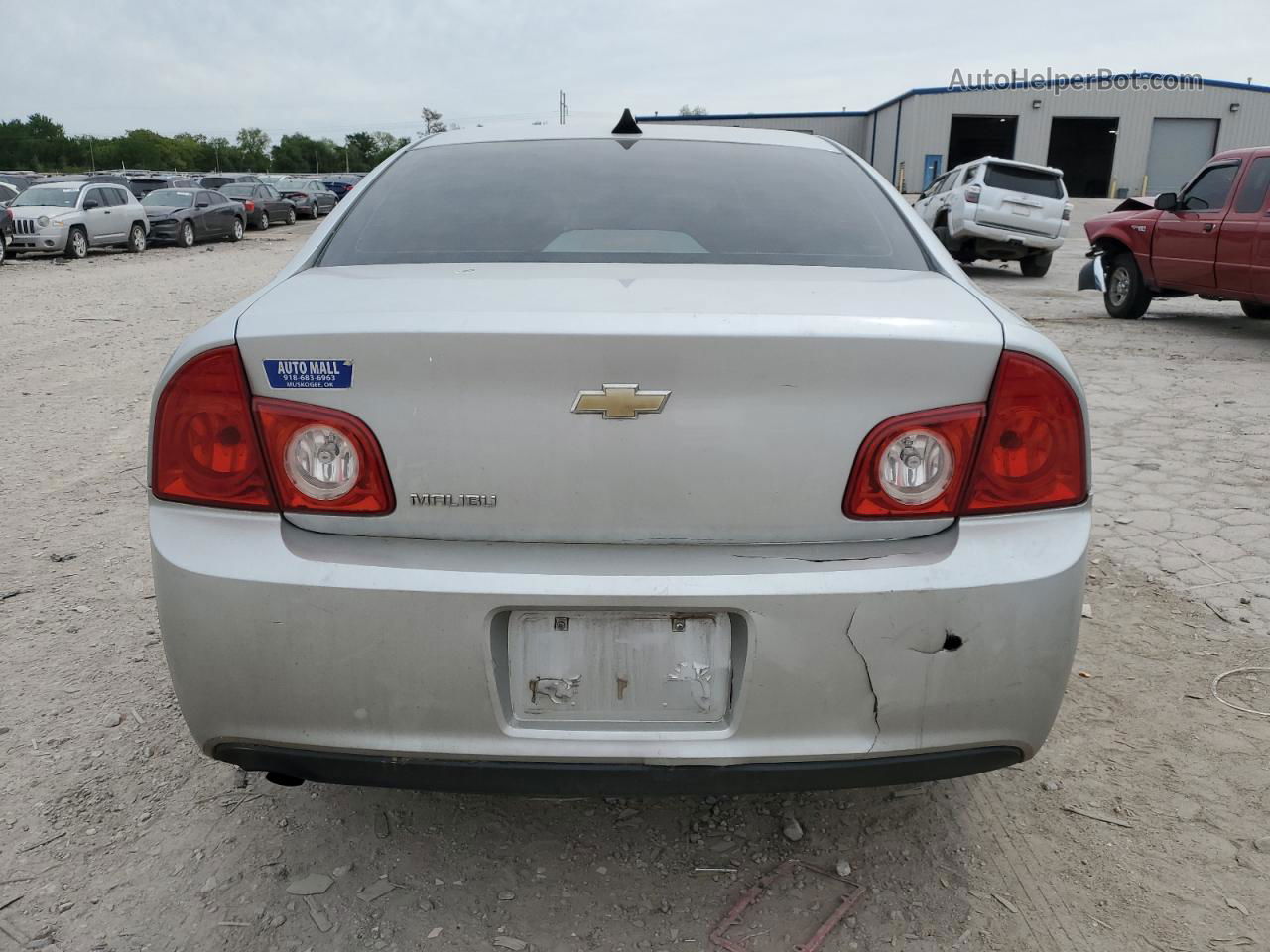 2012 Chevrolet Malibu Ls Silver vin: 1G1ZB5E04CF267983