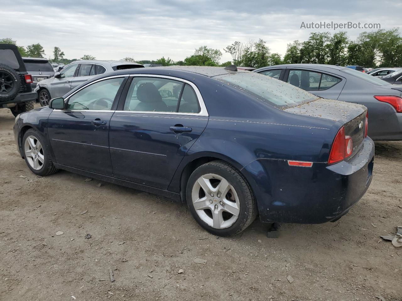 2012 Chevrolet Malibu Ls Blue vin: 1G1ZB5E04CF286274