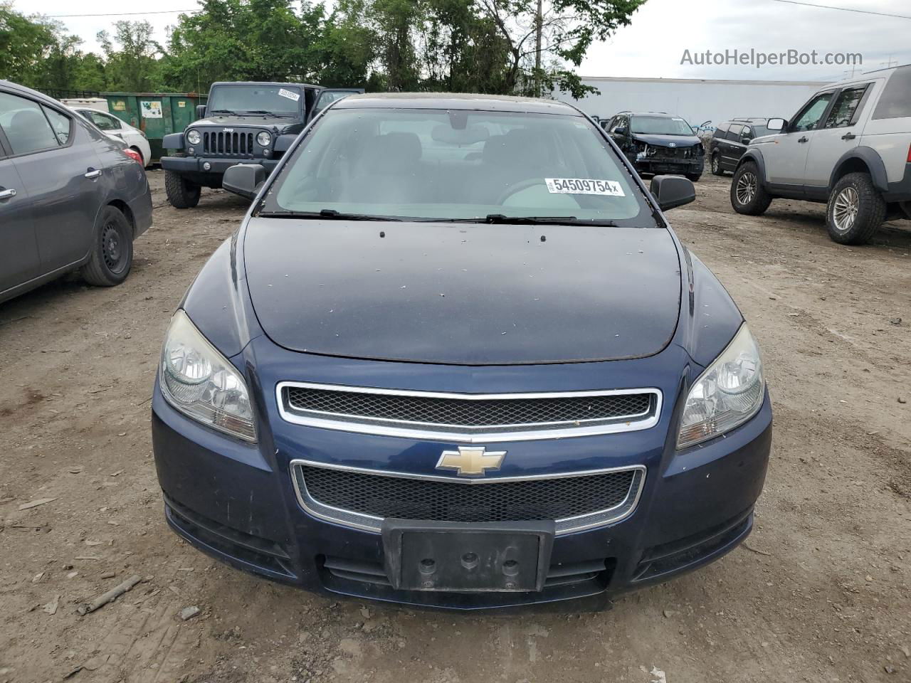 2012 Chevrolet Malibu Ls Blue vin: 1G1ZB5E04CF286274