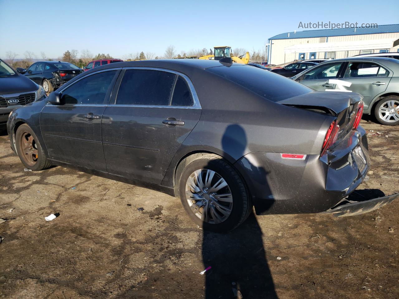 2012 Chevrolet Malibu Ls Gray vin: 1G1ZB5E04CF288011