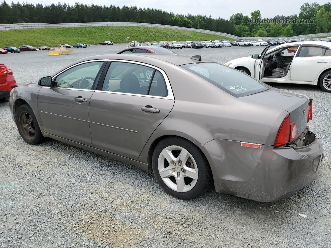 2012 Chevrolet Malibu Ls Gray vin: 1G1ZB5E04CF343878