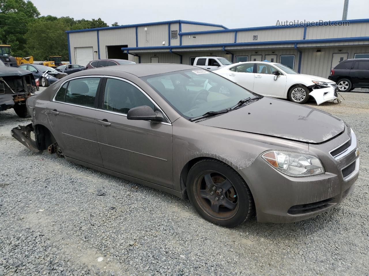 2012 Chevrolet Malibu Ls Серый vin: 1G1ZB5E04CF343878