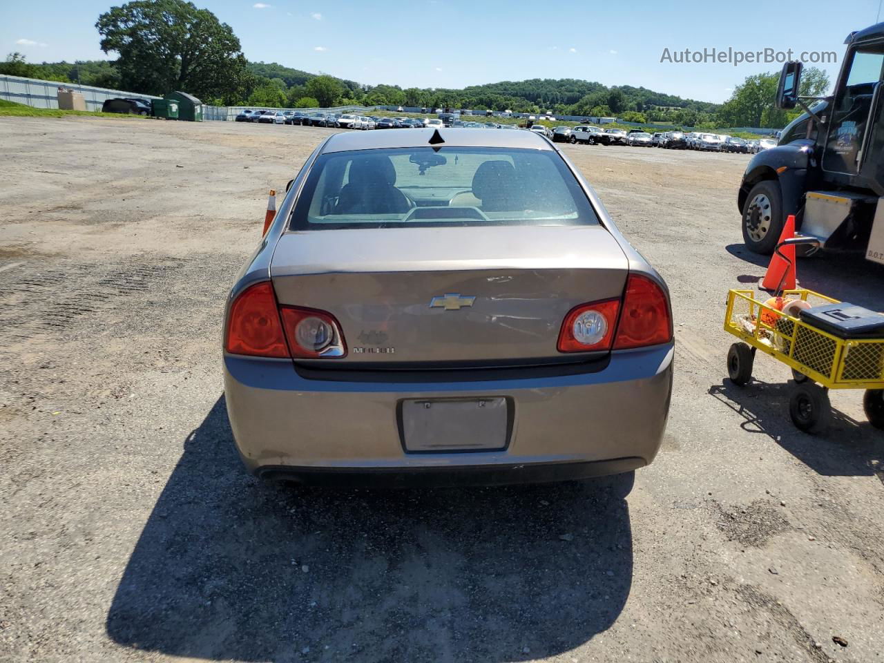 2012 Chevrolet Malibu Ls Tan vin: 1G1ZB5E05CF225306