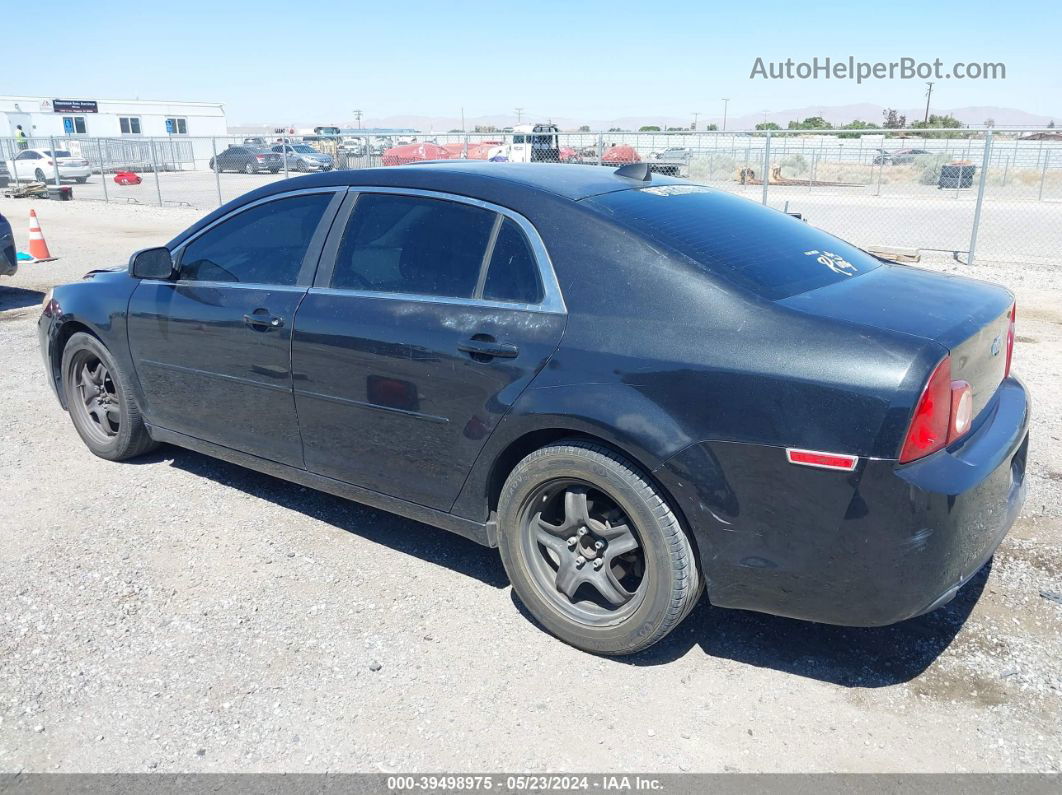 2012 Chevrolet Malibu Ls Black vin: 1G1ZB5E05CF228268