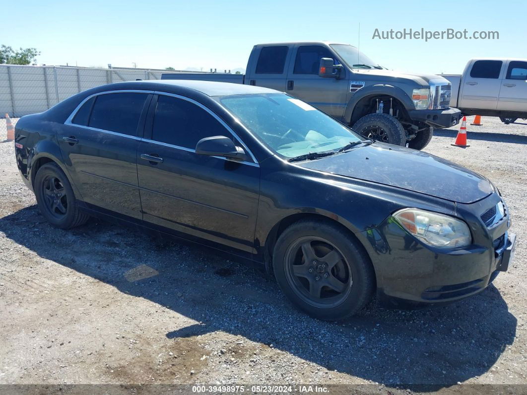 2012 Chevrolet Malibu Ls Black vin: 1G1ZB5E05CF228268