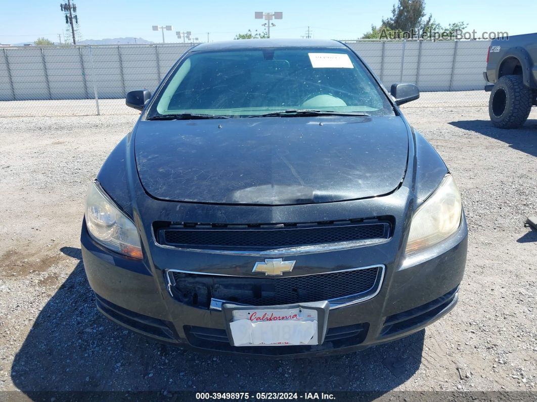 2012 Chevrolet Malibu Ls Black vin: 1G1ZB5E05CF228268