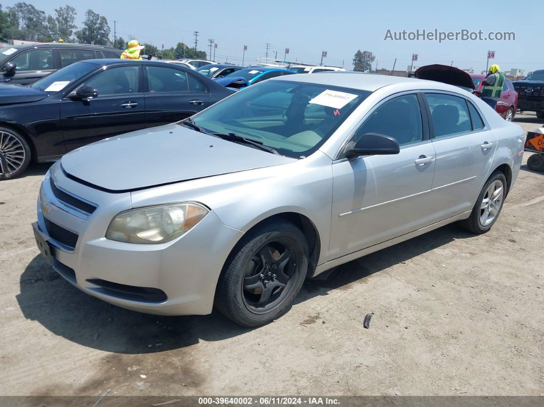 2012 Chevrolet Malibu Ls Silver vin: 1G1ZB5E05CF322618