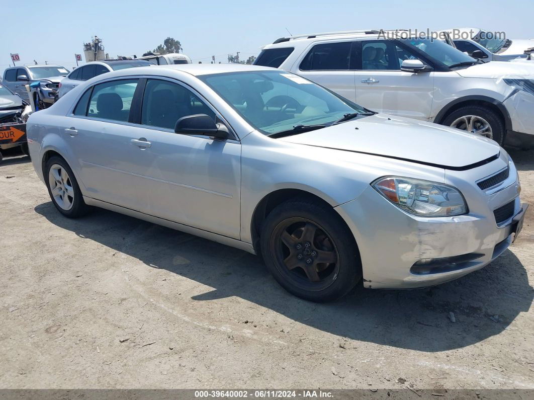 2012 Chevrolet Malibu Ls Silver vin: 1G1ZB5E05CF322618