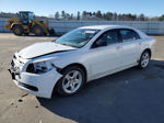 2012 Chevrolet Malibu Ls White vin: 1G1ZB5E06CF104431