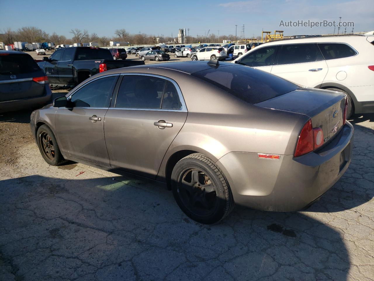 2012 Chevrolet Malibu Ls Brown vin: 1G1ZB5E06CF118801