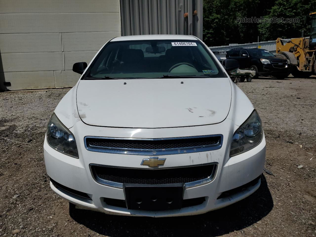 2012 Chevrolet Malibu Ls White vin: 1G1ZB5E06CF161163