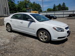 2012 Chevrolet Malibu Ls White vin: 1G1ZB5E06CF161163