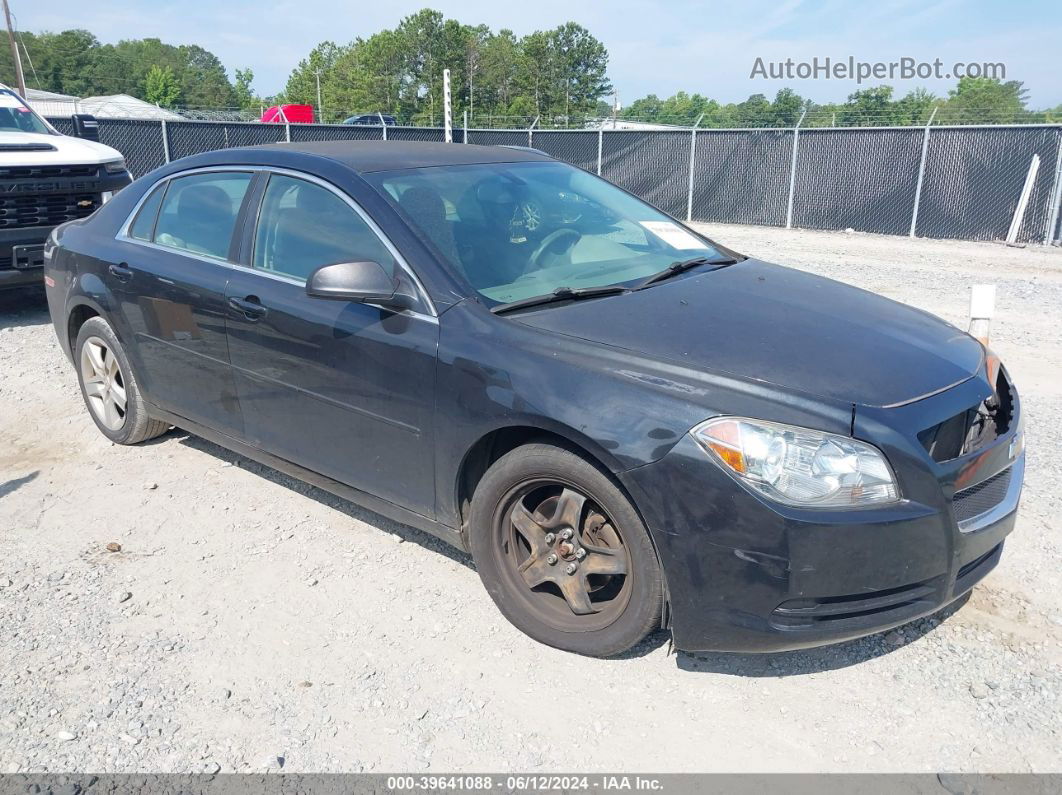 2012 Chevrolet Malibu Ls Black vin: 1G1ZB5E06CF342974