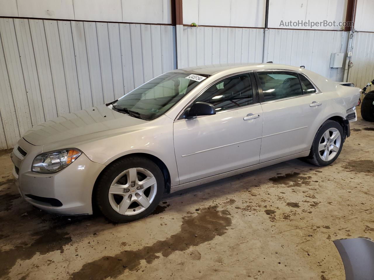 2012 Chevrolet Malibu Ls Silver vin: 1G1ZB5E07CF150446