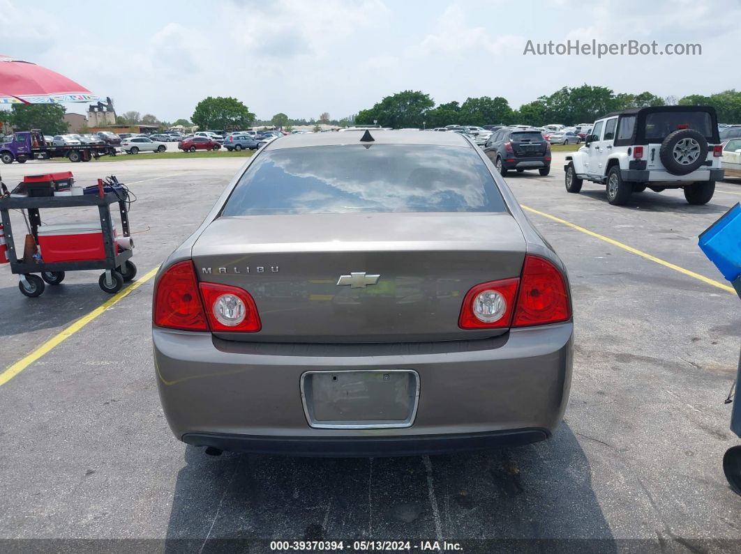 2012 Chevrolet Malibu Ls Brown vin: 1G1ZB5E07CF209074