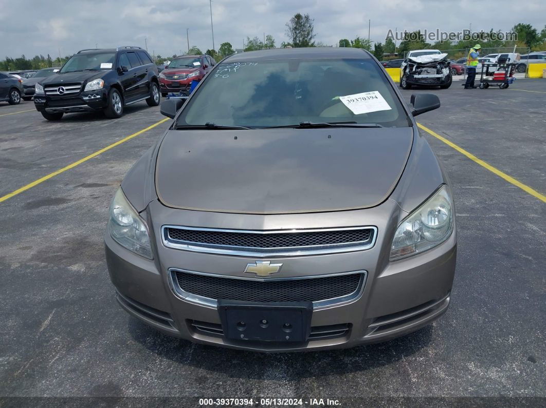 2012 Chevrolet Malibu Ls Brown vin: 1G1ZB5E07CF209074