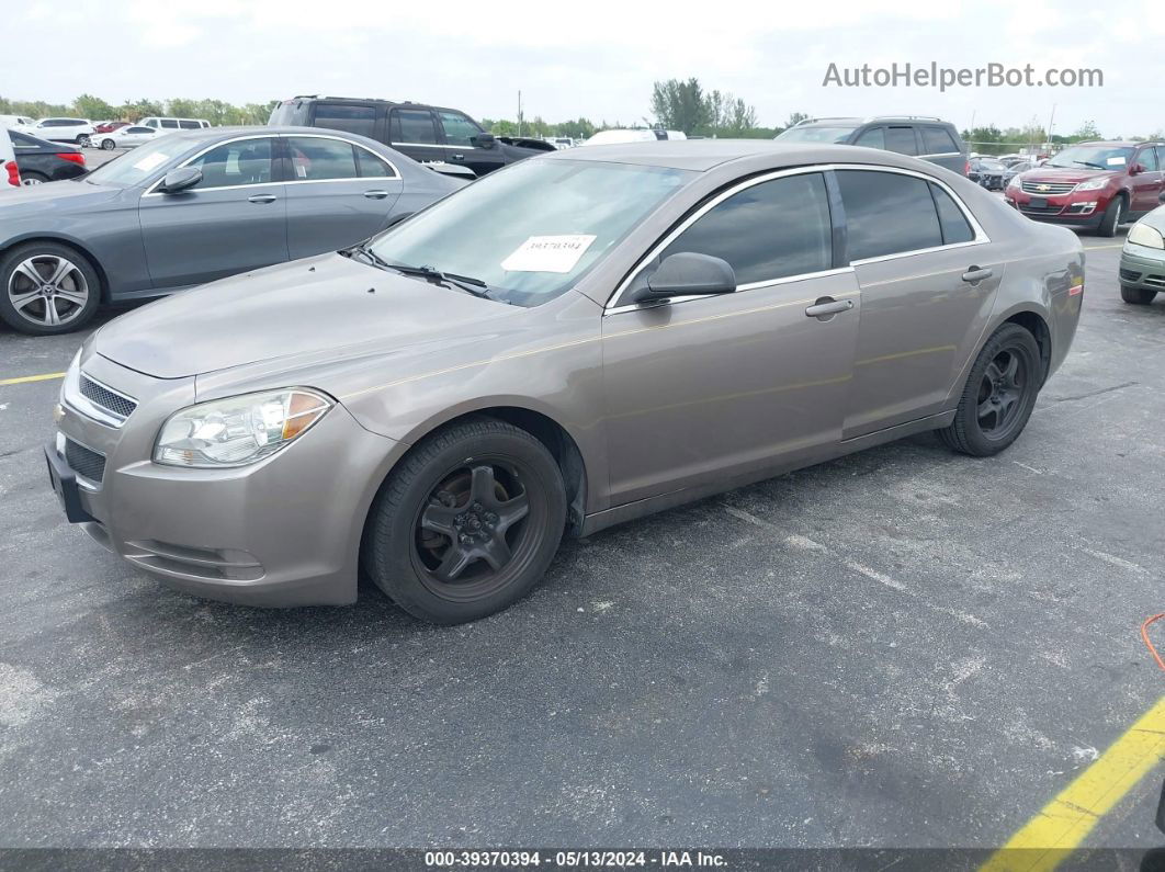 2012 Chevrolet Malibu Ls Brown vin: 1G1ZB5E07CF209074