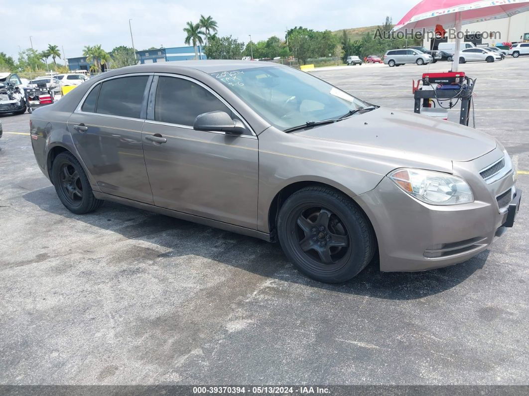 2012 Chevrolet Malibu Ls Brown vin: 1G1ZB5E07CF209074