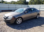 2012 Chevrolet Malibu Ls Brown vin: 1G1ZB5E07CF257626