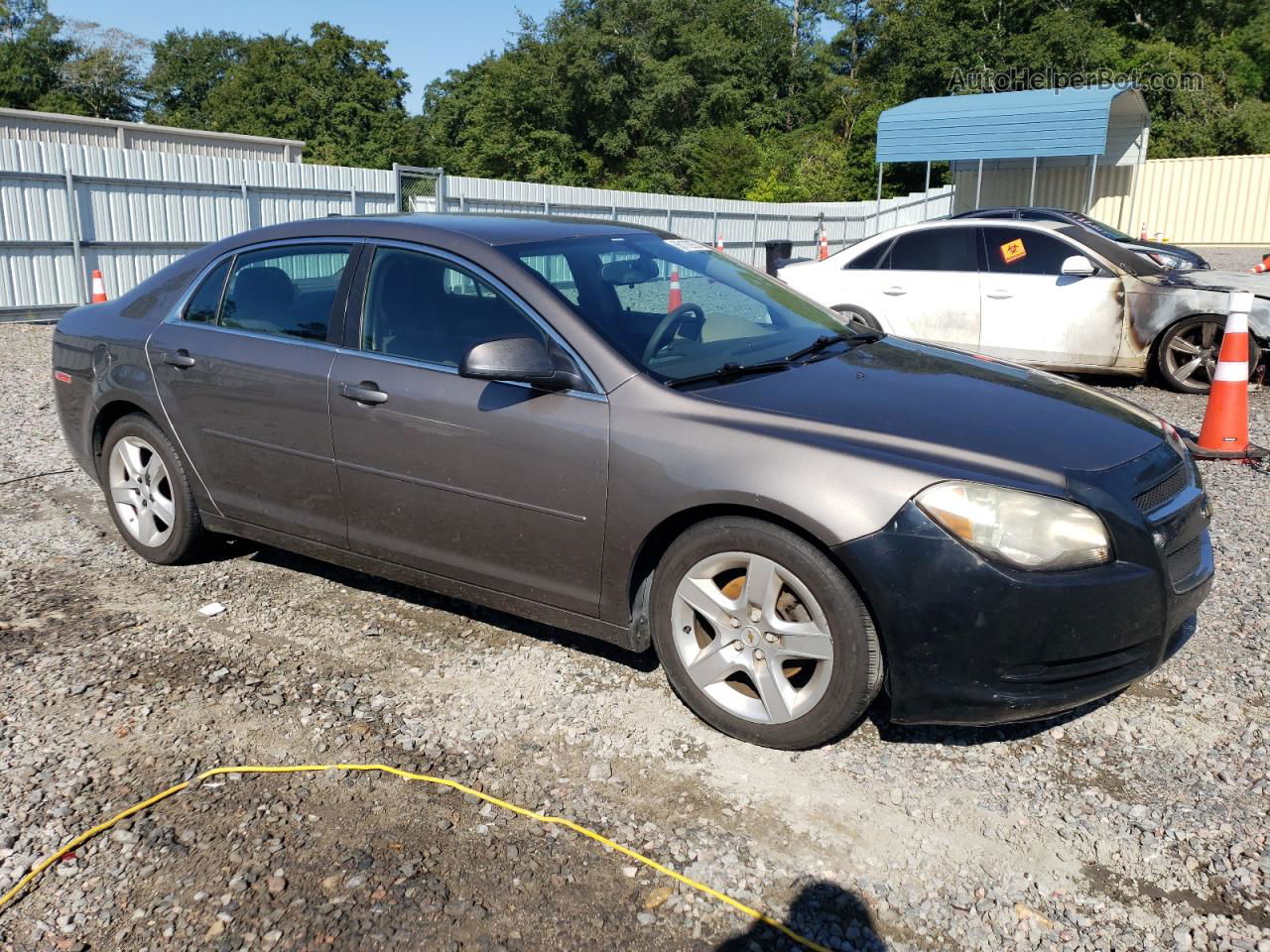 2012 Chevrolet Malibu Ls Brown vin: 1G1ZB5E07CF257626