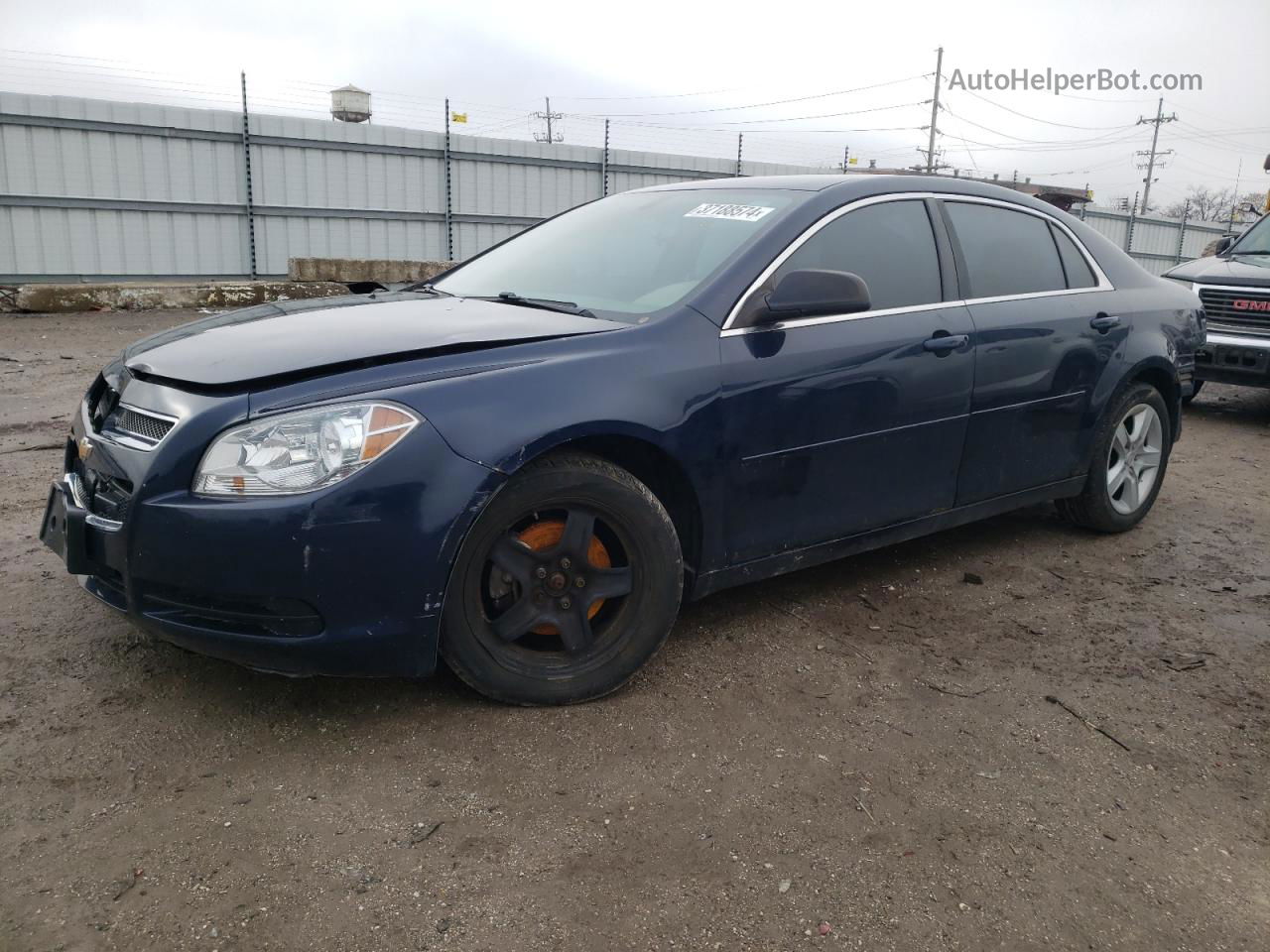 2012 Chevrolet Malibu Ls Синий vin: 1G1ZB5E07CF274877