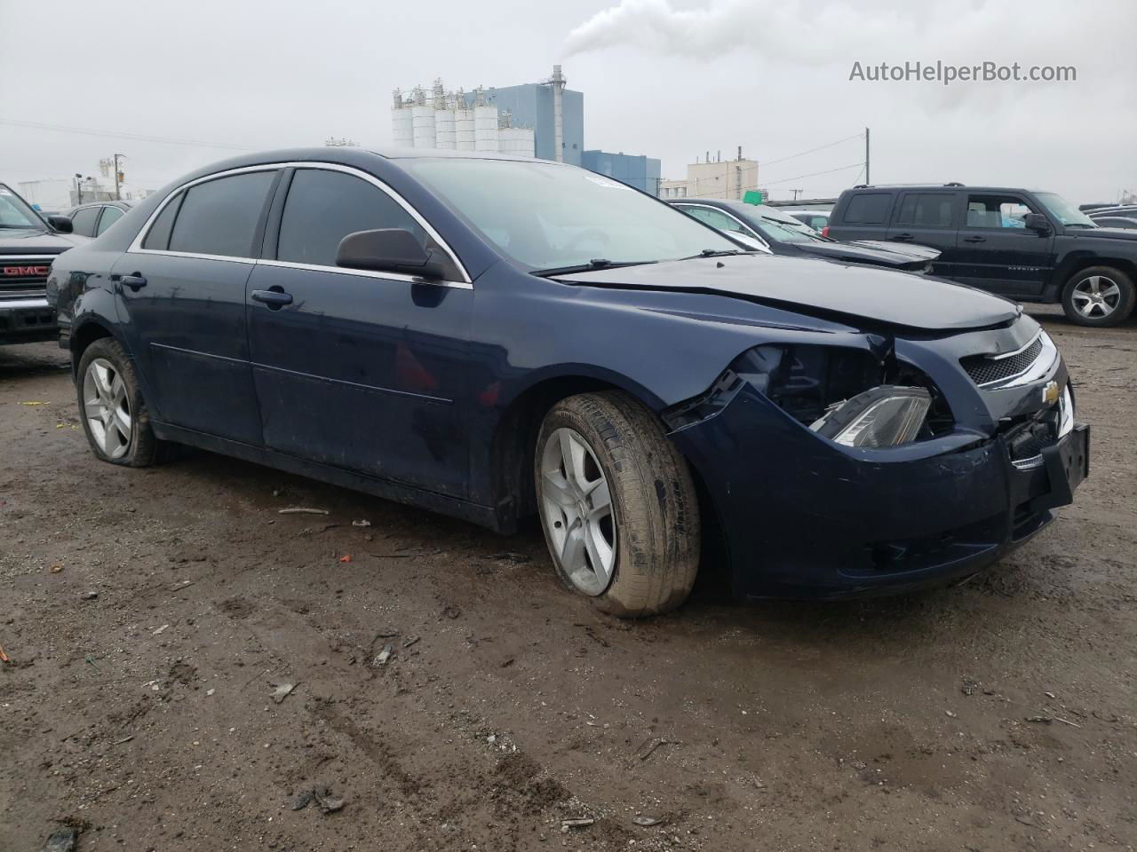 2012 Chevrolet Malibu Ls Blue vin: 1G1ZB5E07CF274877