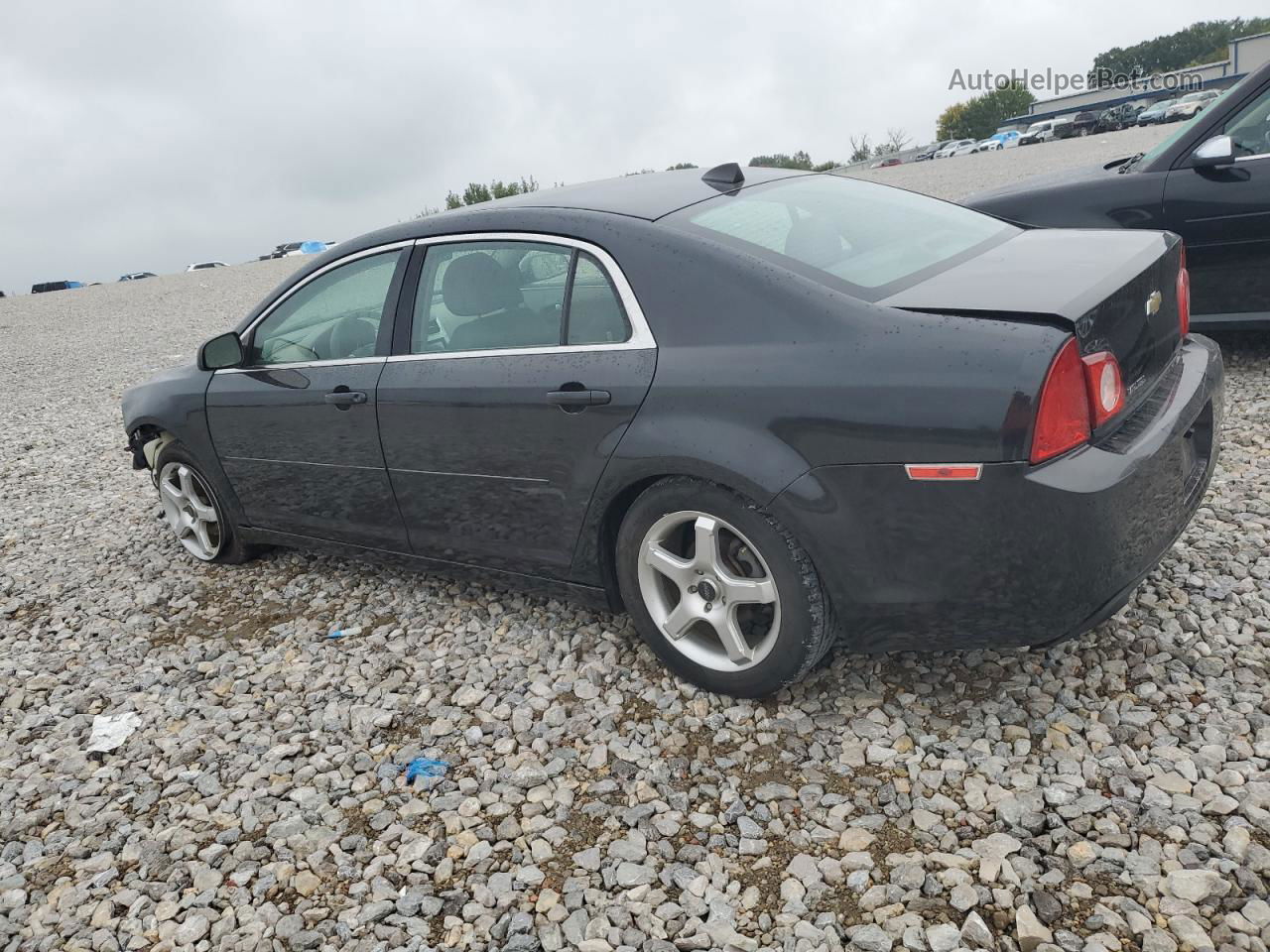 2012 Chevrolet Malibu Ls Black vin: 1G1ZB5E07CF306162