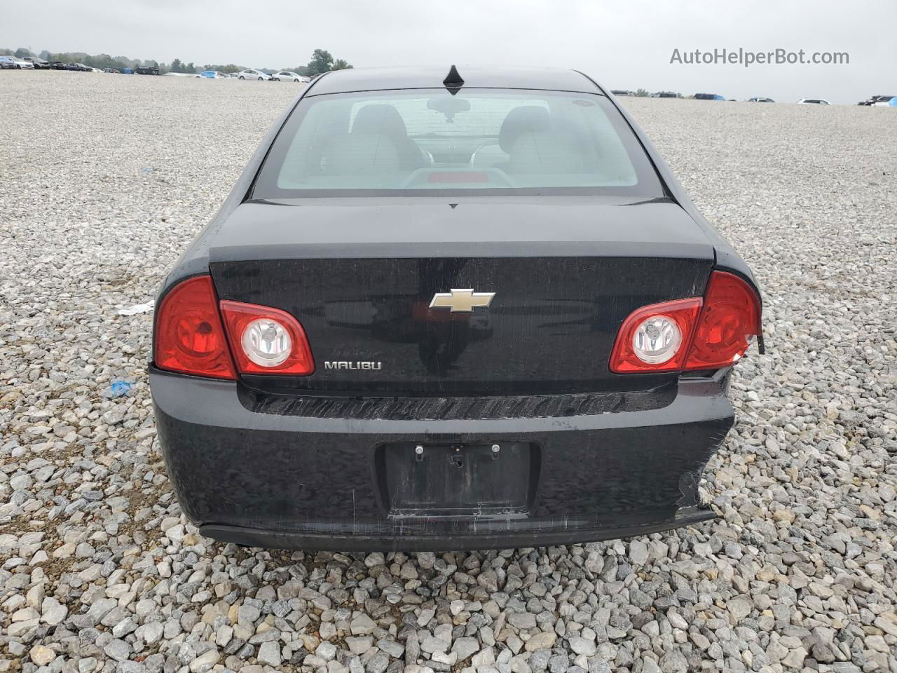 2012 Chevrolet Malibu Ls Black vin: 1G1ZB5E07CF306162