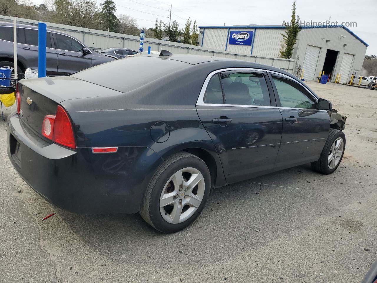 2012 Chevrolet Malibu Ls Black vin: 1G1ZB5E08CF305263