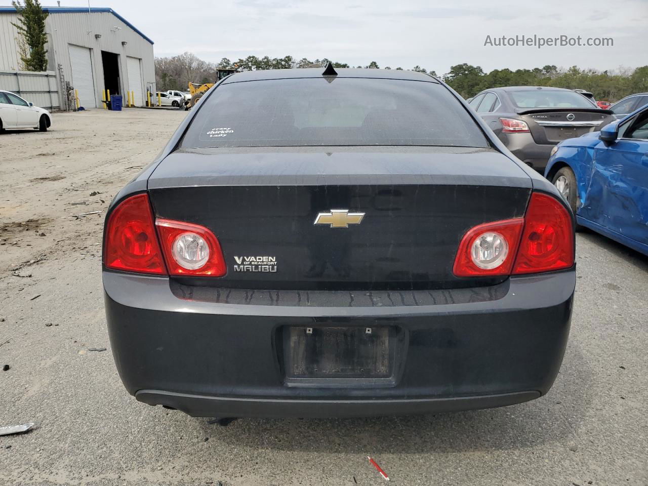 2012 Chevrolet Malibu Ls Black vin: 1G1ZB5E08CF305263