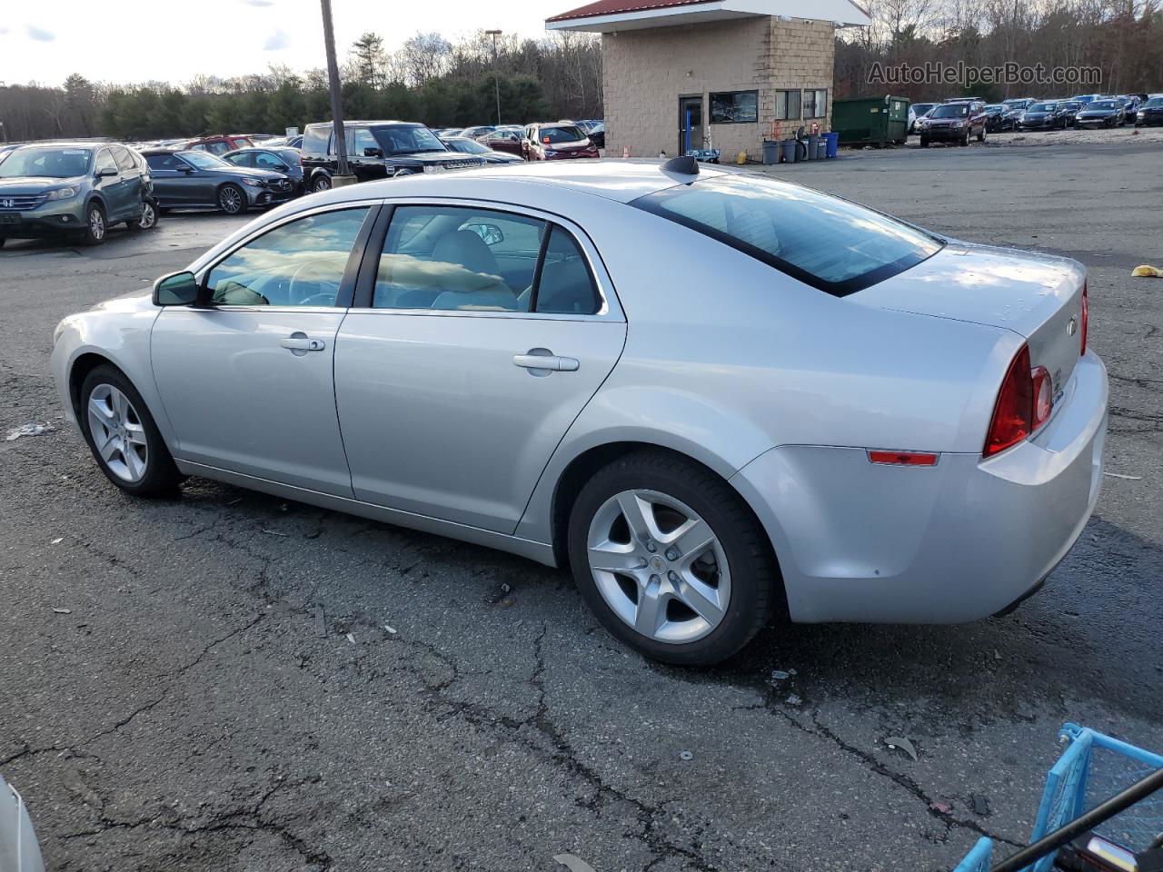 2012 Chevrolet Malibu Ls Silver vin: 1G1ZB5E09CF135981