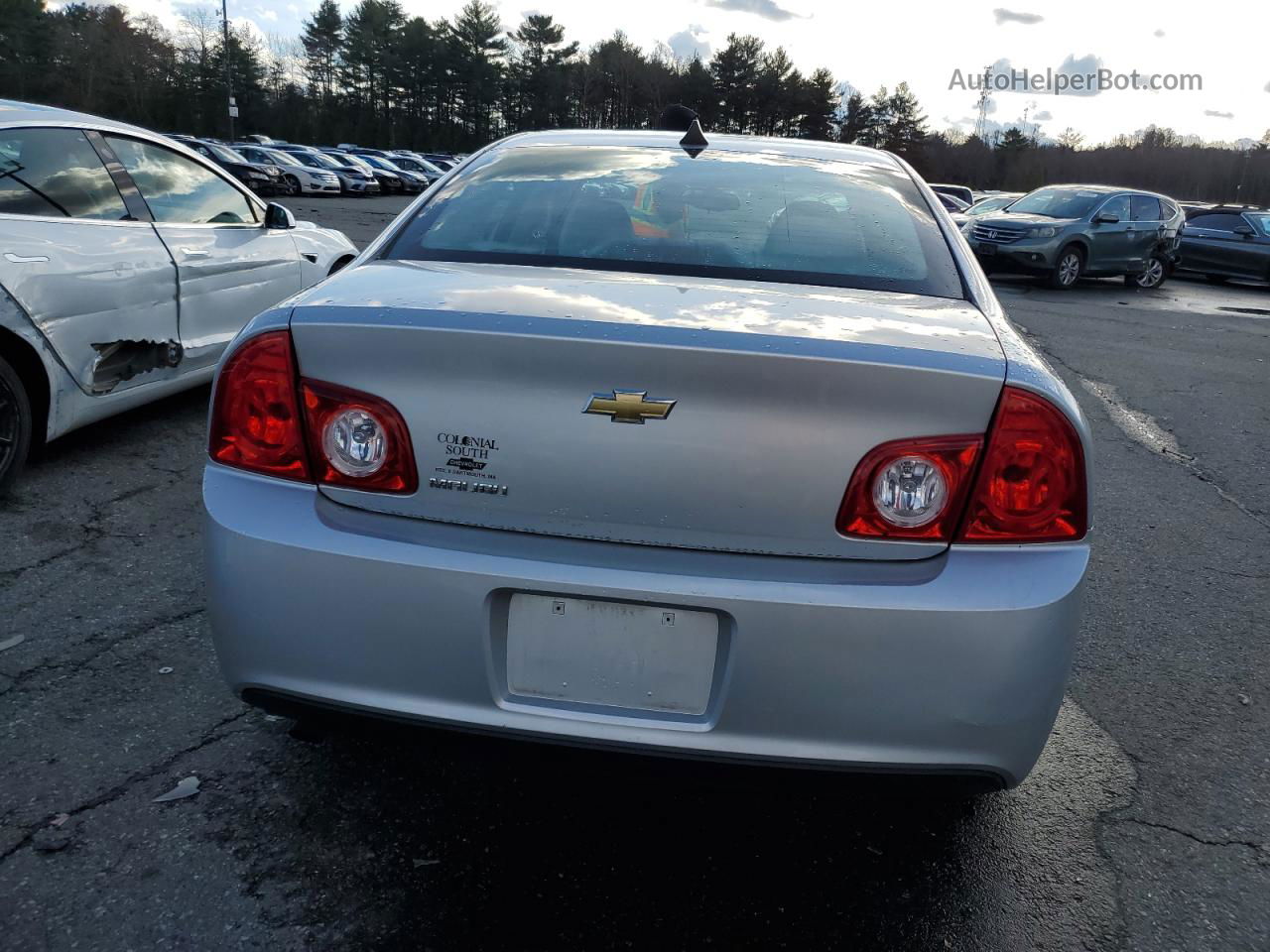 2012 Chevrolet Malibu Ls Silver vin: 1G1ZB5E09CF135981