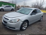 2012 Chevrolet Malibu Ls Silver vin: 1G1ZB5E09CF208931