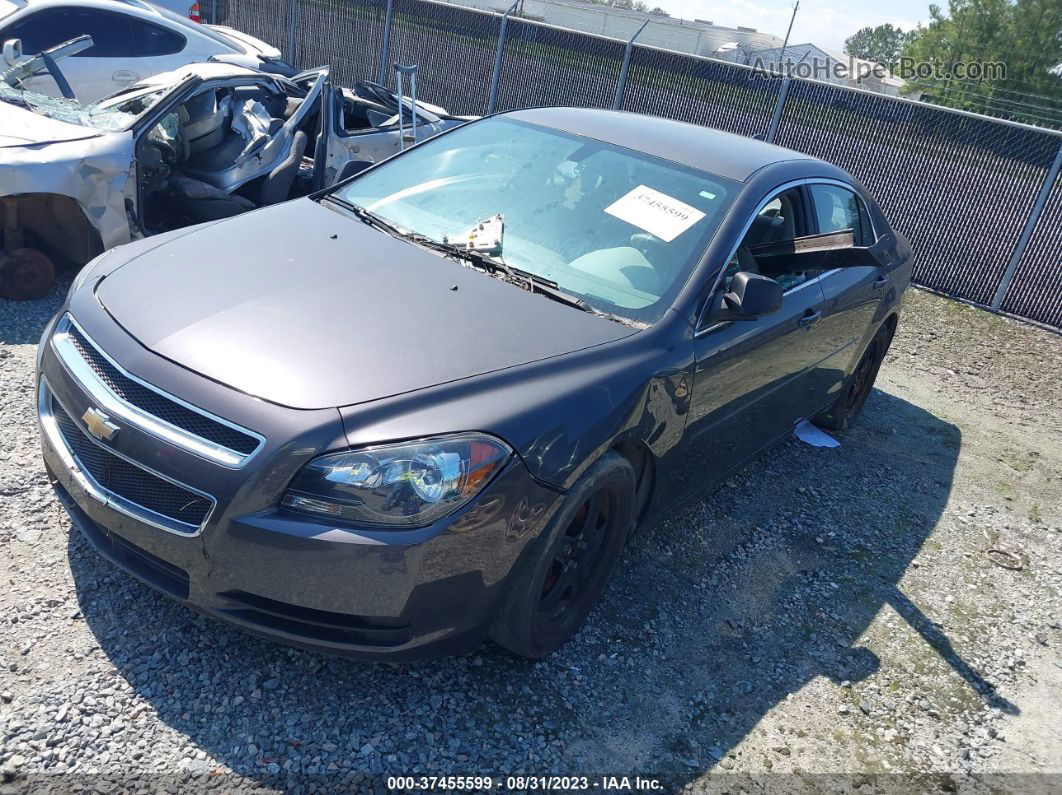 2012 Chevrolet Malibu Ls W/1ls Dark Brown vin: 1G1ZB5E09CF310150