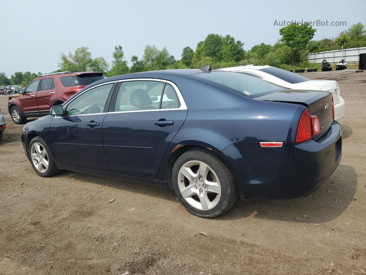 2012 Chevrolet Malibu Ls Синий vin: 1G1ZB5E09CF348395