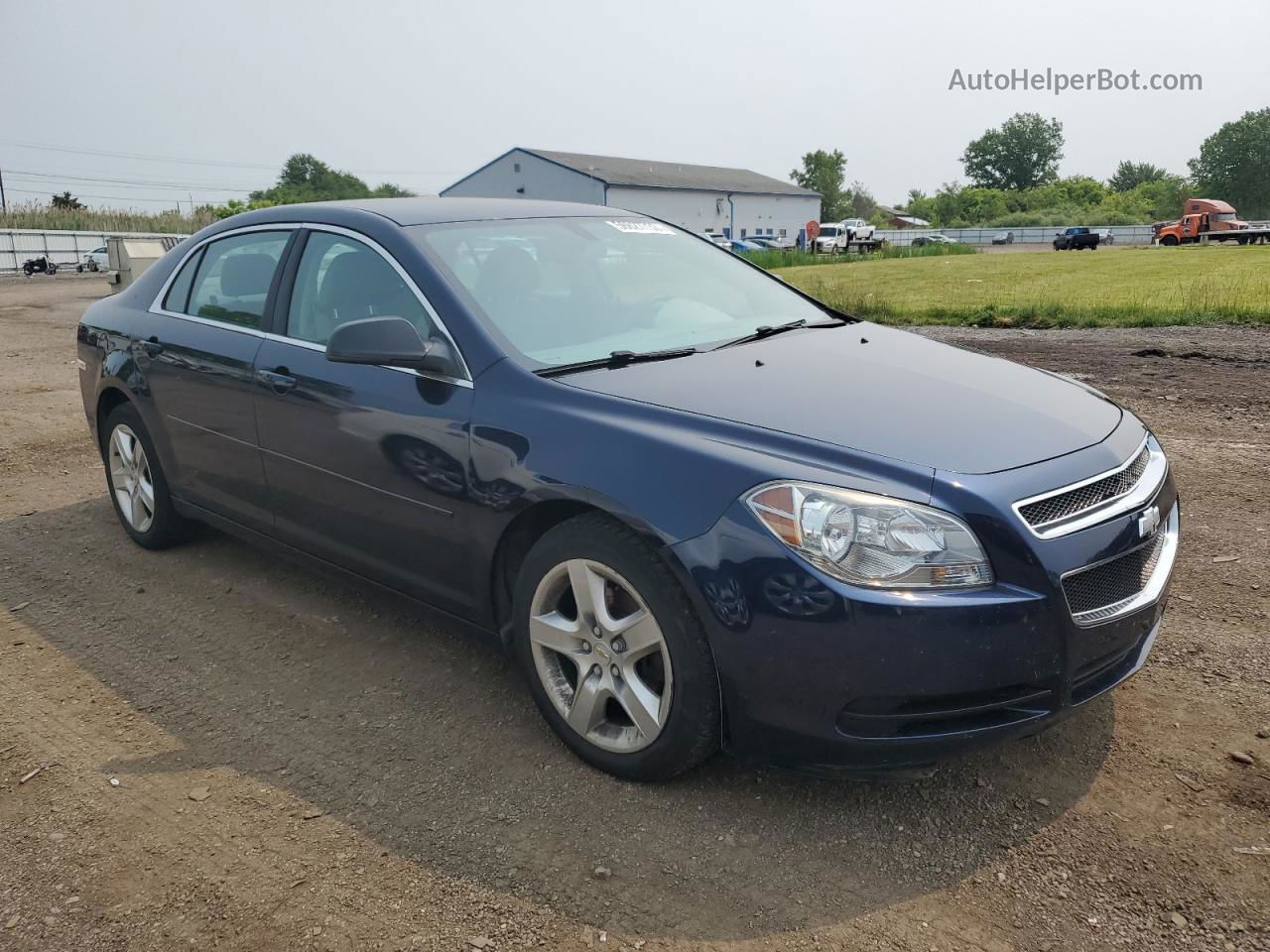 2012 Chevrolet Malibu Ls Синий vin: 1G1ZB5E09CF348395