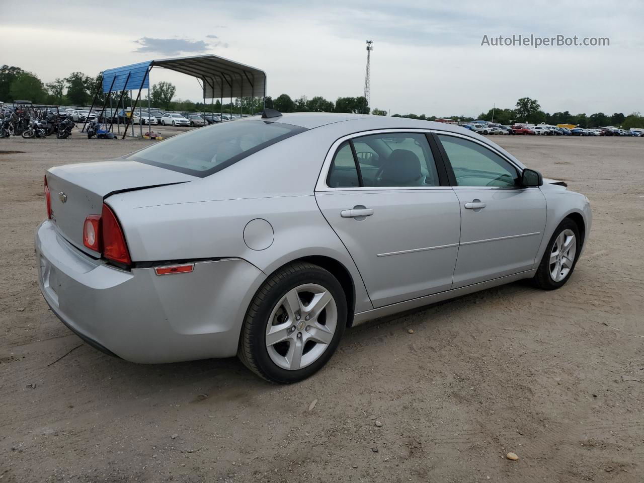 2012 Chevrolet Malibu Ls Silver vin: 1G1ZB5E0XCF103279