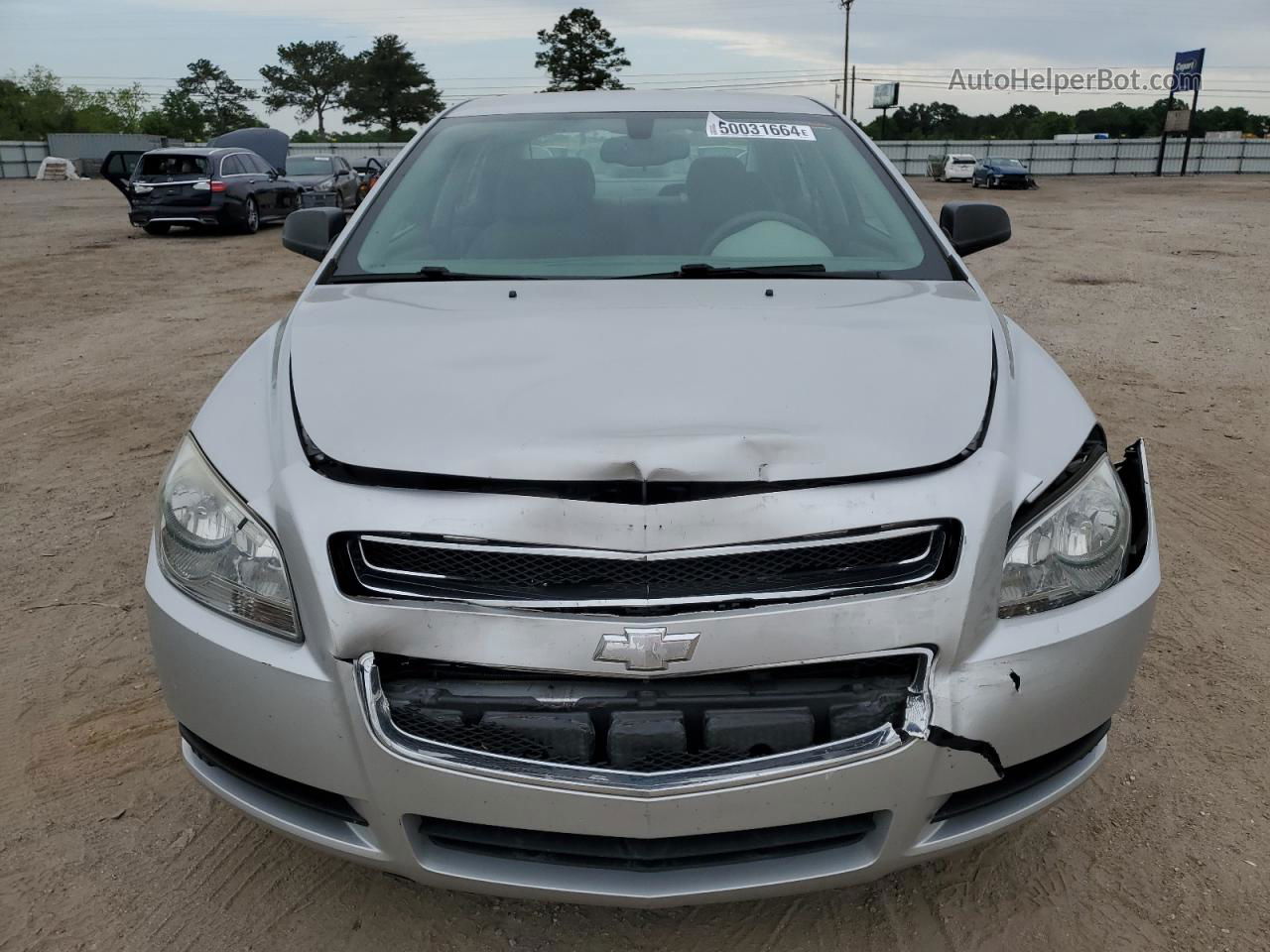 2012 Chevrolet Malibu Ls Silver vin: 1G1ZB5E0XCF103279