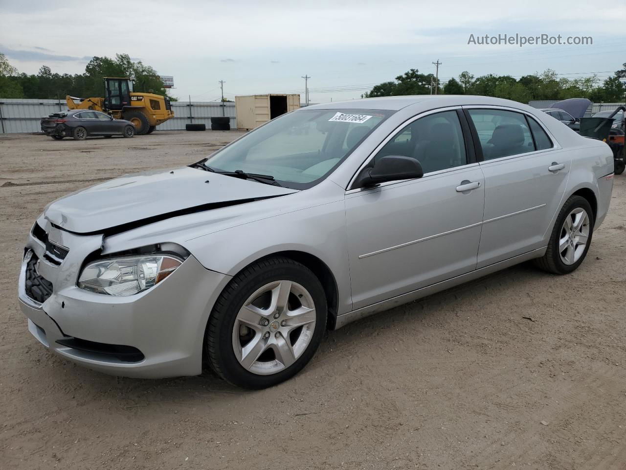 2012 Chevrolet Malibu Ls Silver vin: 1G1ZB5E0XCF103279