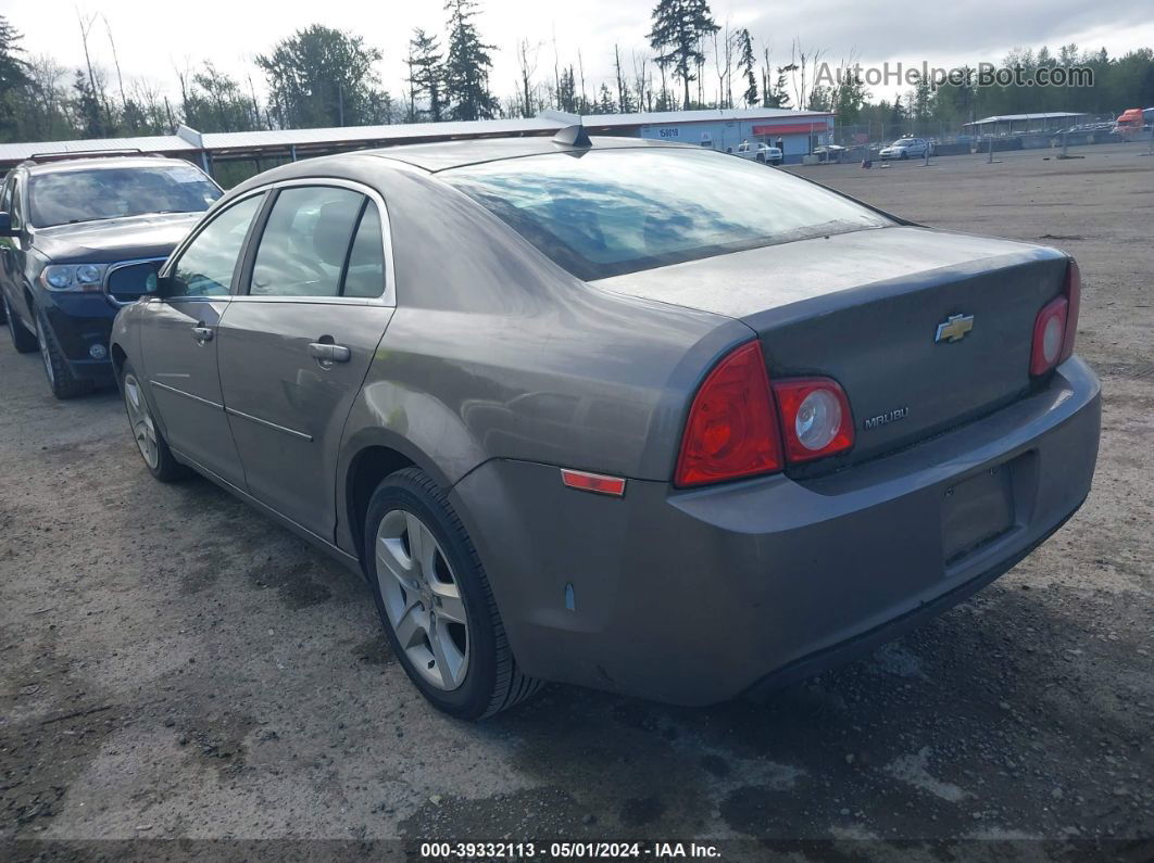 2012 Chevrolet Malibu Ls Brown vin: 1G1ZB5E0XCF106604