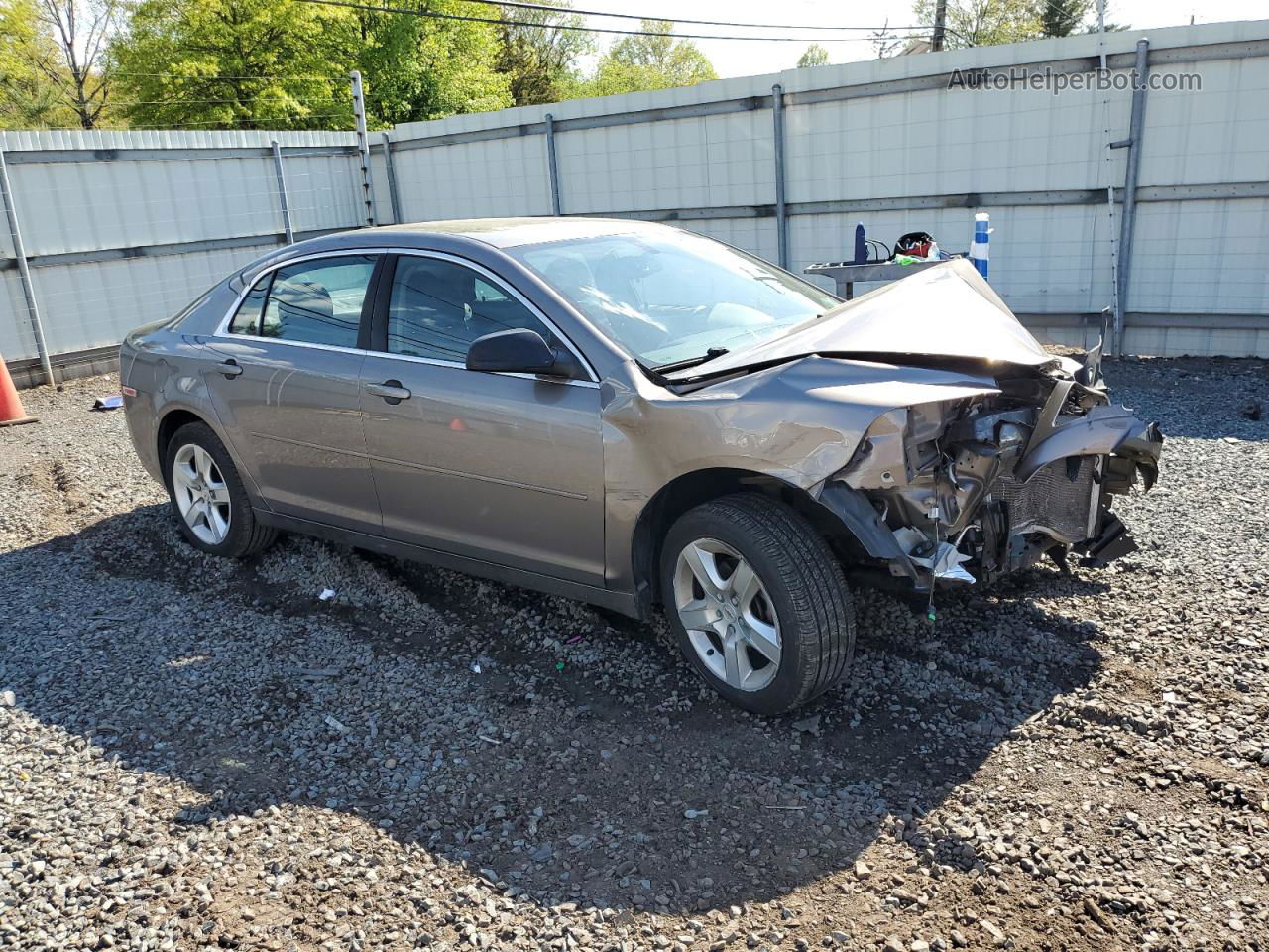 2012 Chevrolet Malibu Ls Желто-коричневый vin: 1G1ZB5E0XCF207917