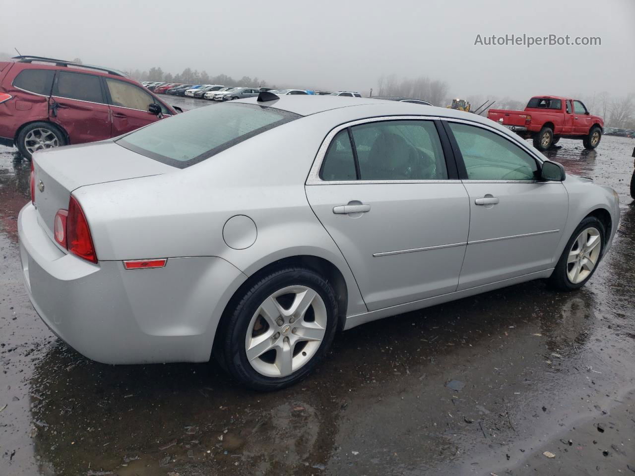 2012 Chevrolet Malibu Ls Silver vin: 1G1ZB5E0XCF228055