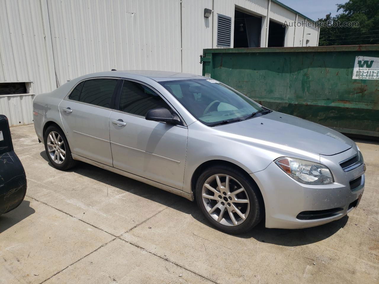 2012 Chevrolet Malibu Ls Silver vin: 1G1ZB5E0XCF348275