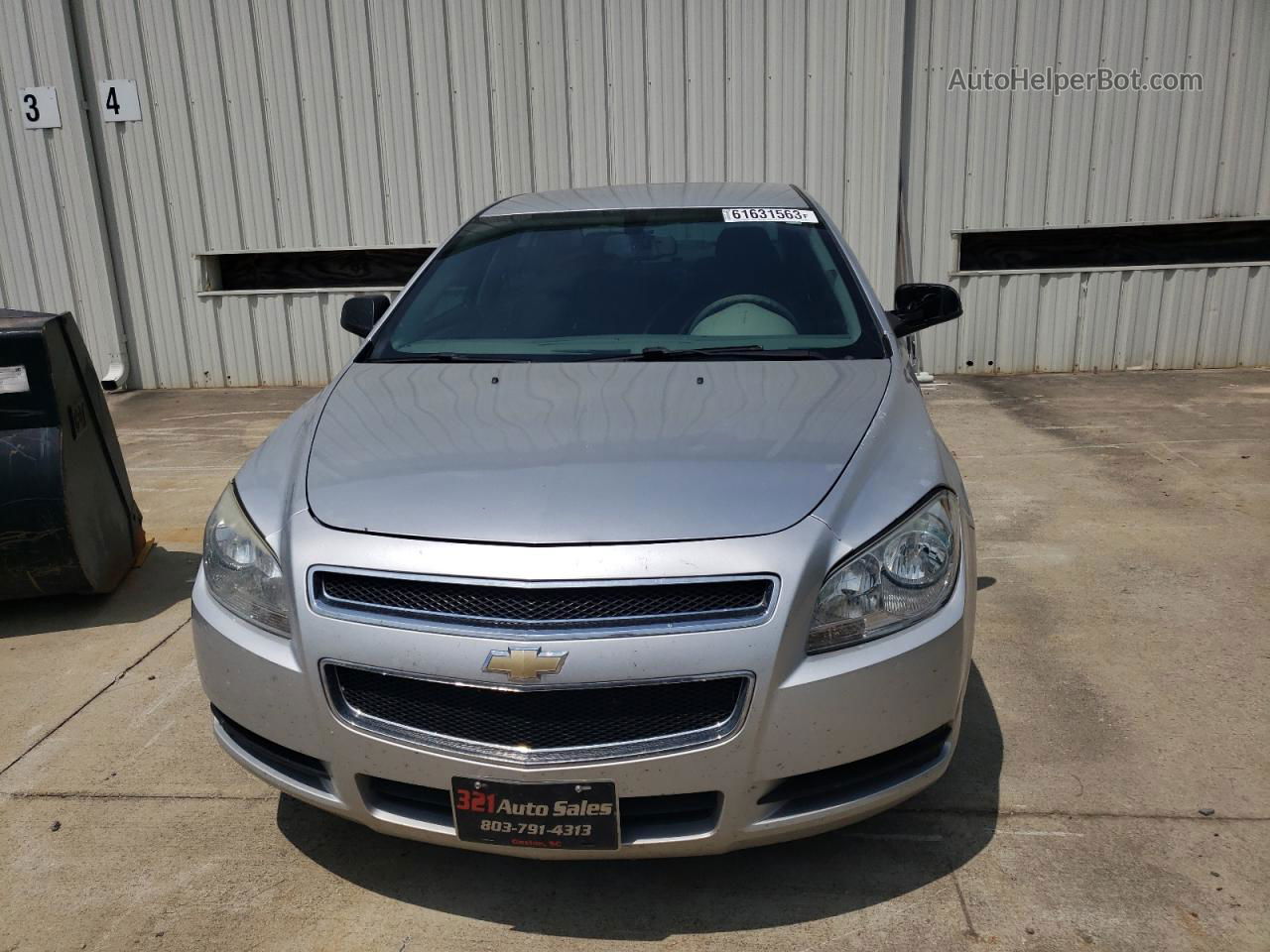 2012 Chevrolet Malibu Ls Silver vin: 1G1ZB5E0XCF348275