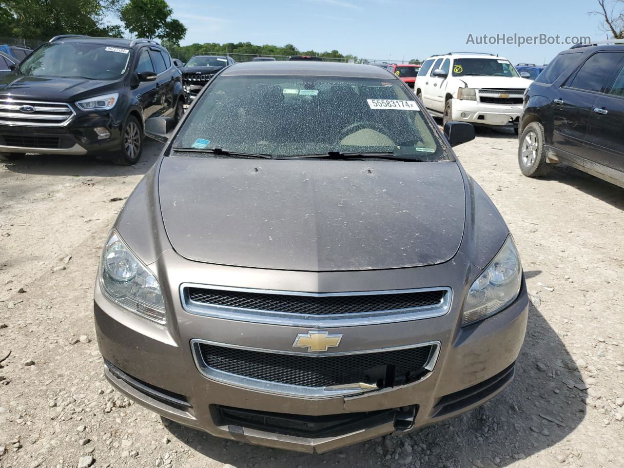 2012 Chevrolet Malibu Ls Желто-коричневый vin: 1G1ZB5E0XCF352004