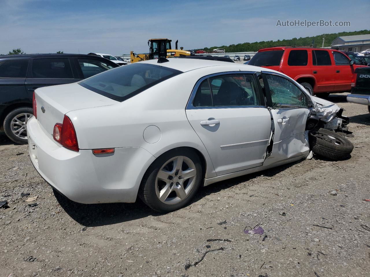 2012 Chevrolet Malibu Ls Белый vin: 1G1ZB5E0XCF371281