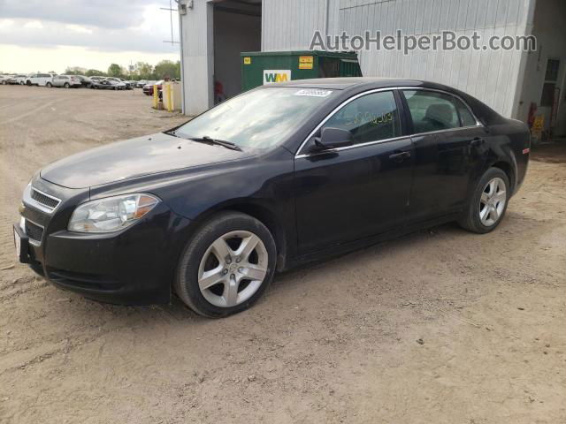 2012 Chevrolet Malibu Ls Black vin: 1G1ZB5EU2CF129619